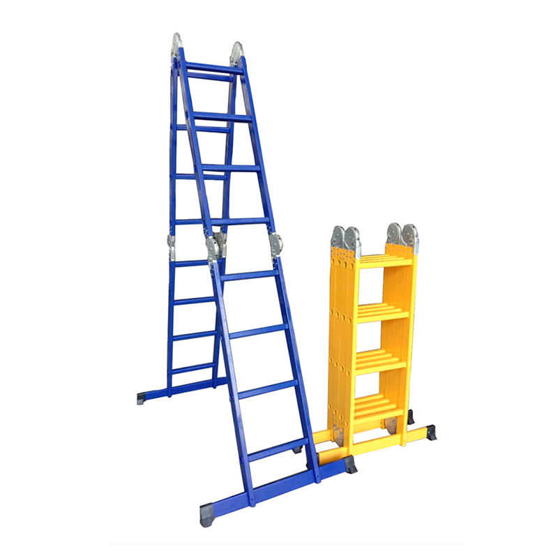 Aluminum Foldable Multi-Position Hinged Step Ladder