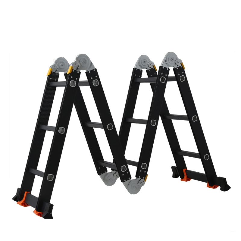 Aluminum Foldable Multi-Position Hinged Step Ladder