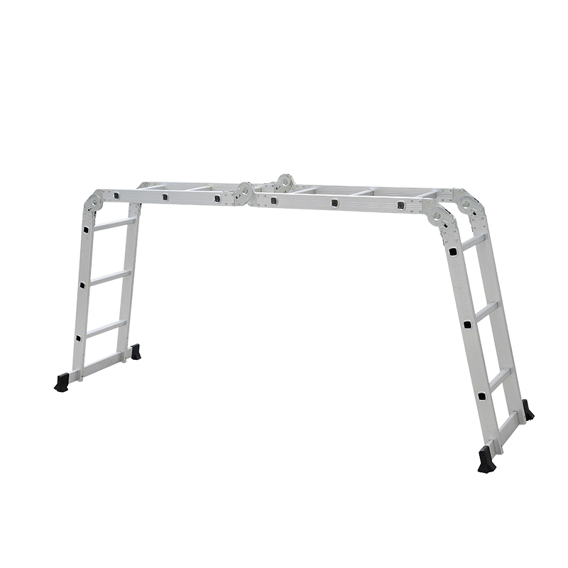 DX-402 Folding Multi Purpose Step Platform Aluminum Folding Scaffold Ladder