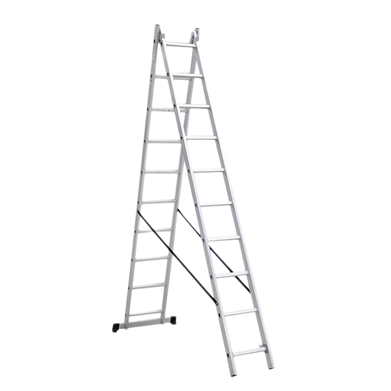 DX-E210 Economic 2 Parts Aluminum Extension Ladder