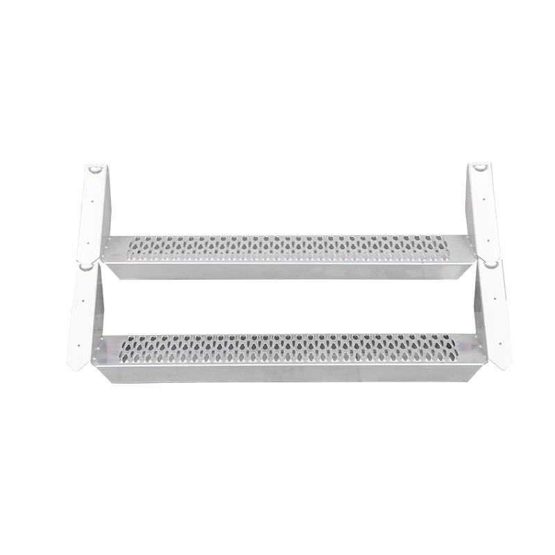 DX-140800 DIY Aluminum Camper Frame Steps Mill Finish Stairs