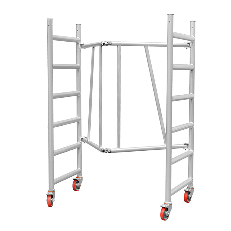 DX-2002 Narrow Aluminum Mobile Platform Scaffold Tower B74xL180xH180cm